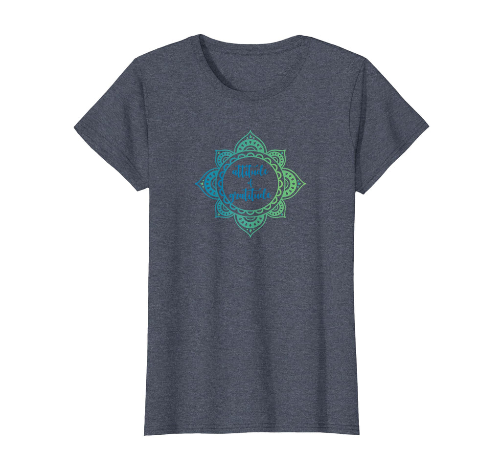 Attitude Gratitude Mandala Grateful T-Shirt - Trendy Graphic Men Women - T-Shirt, Sweatshirt, Hoodie