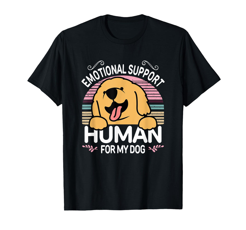 Golden Retriever Dog Emotional T-Shirt - Fun Novelty Design for Adults - T-Shirt, Sweatshirt, Hoodie