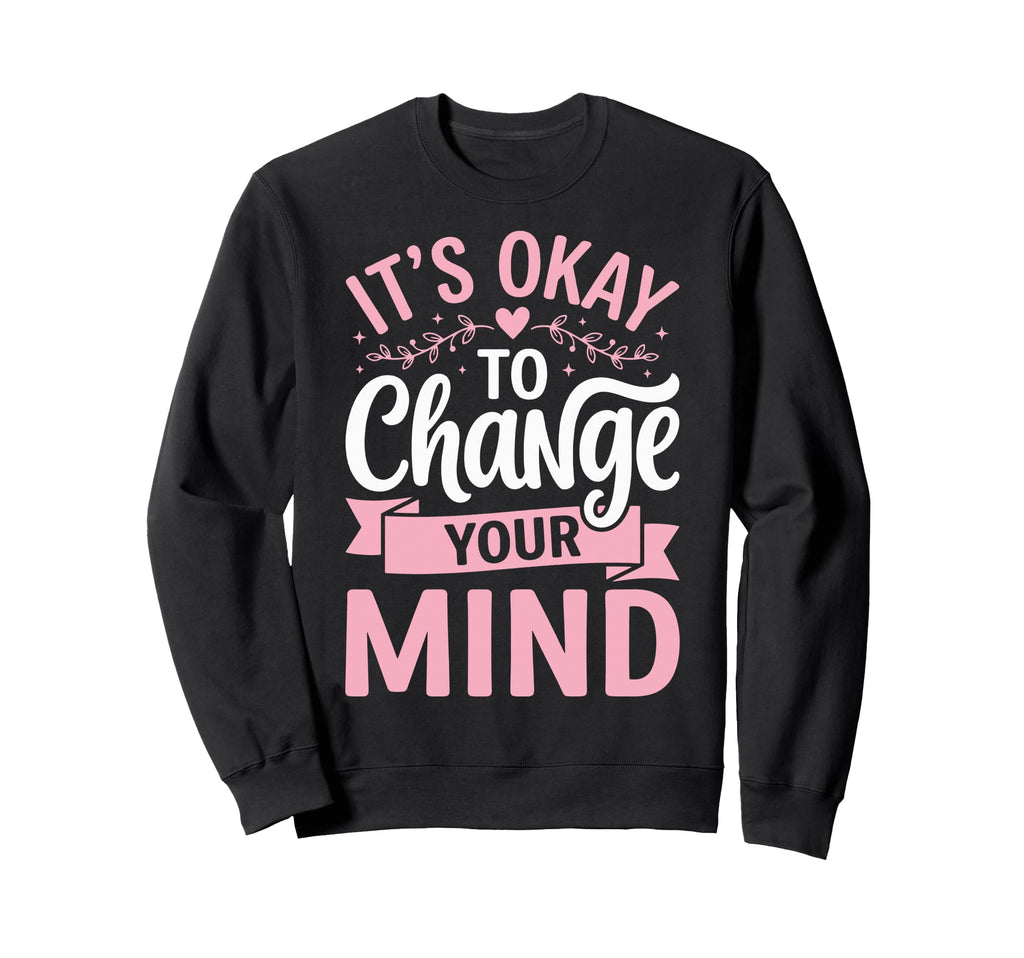 Self Acceptance Overthinker Sweatshirt - Aesthetic Graphic Men Women - T-Shirt, Sweatshirt, Hoodie