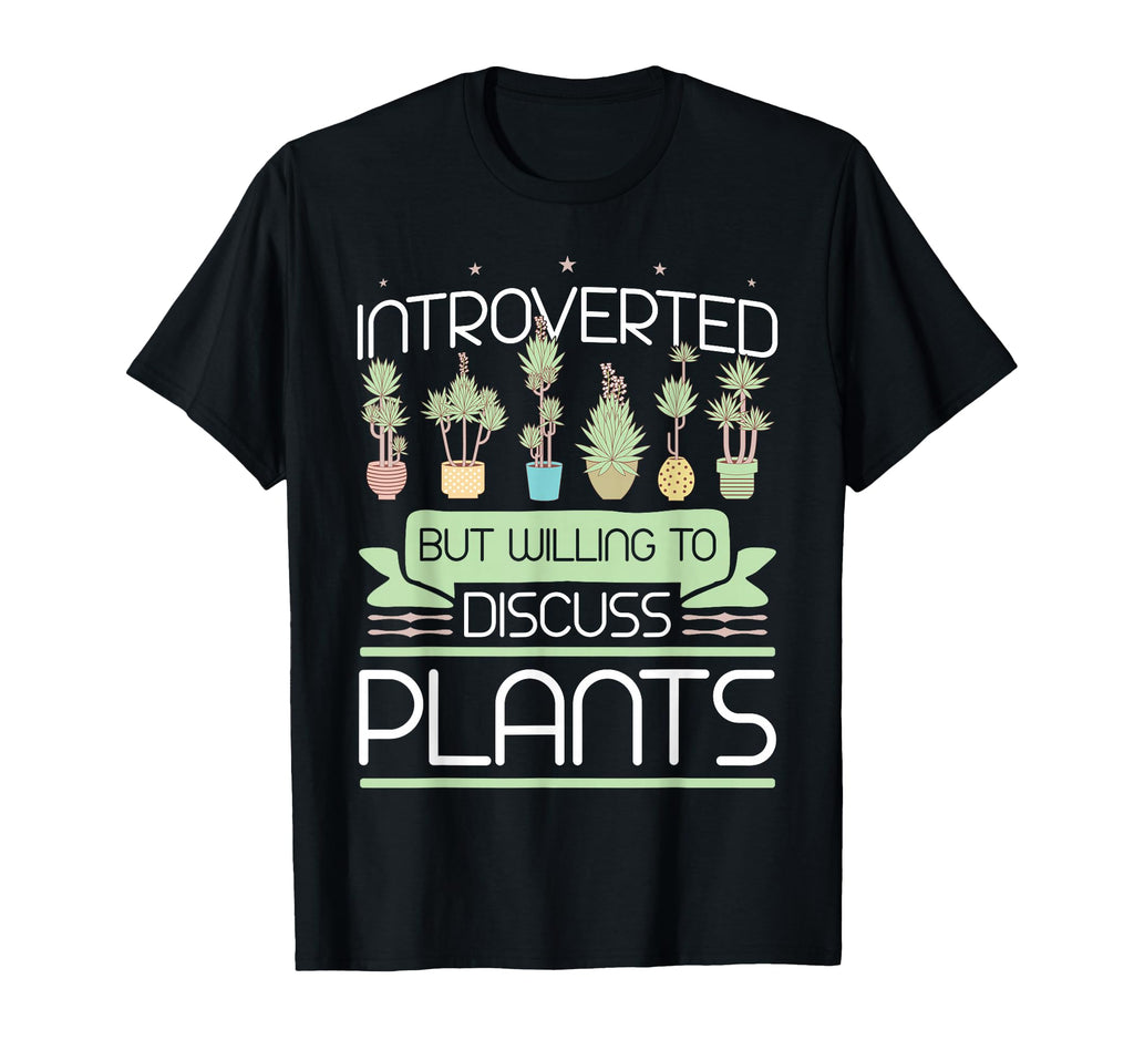 Gardening Introverted But Willing To T-Shirt - Custom Art Print Men Women - T-Shirt, Sweatshirt, Hoodie