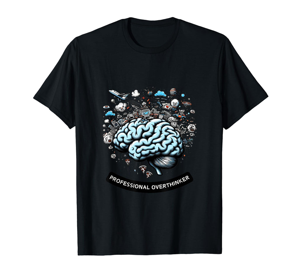 Mastermind Overthinker Cognitive T-Shirt - Graphic Print Men Women - T-Shirt, Sweatshirt, Hoodie