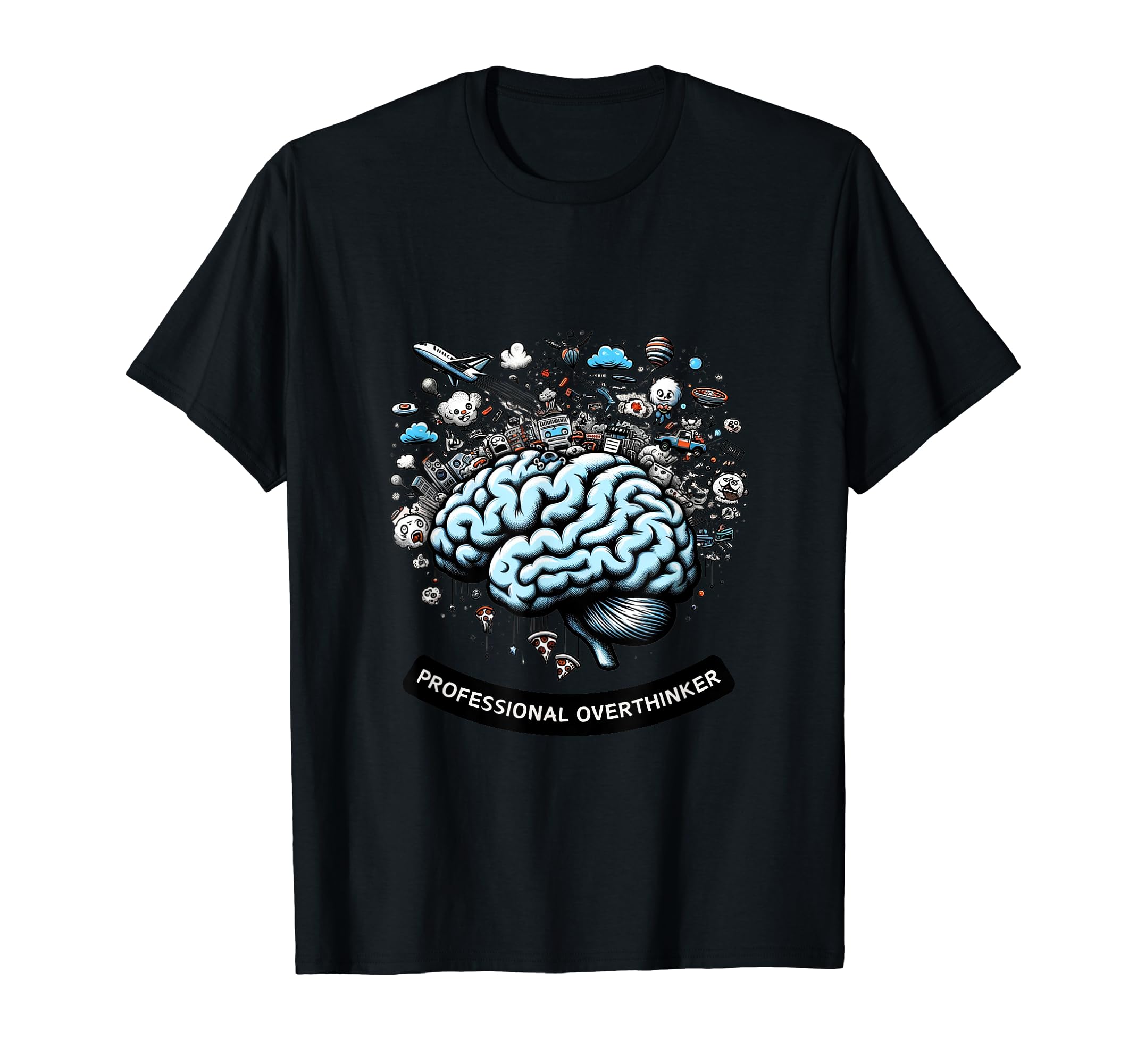Mastermind Overthinker Cognitive T-Shirt - Graphic Print Men Women - T-Shirt, Sweatshirt, Hoodie