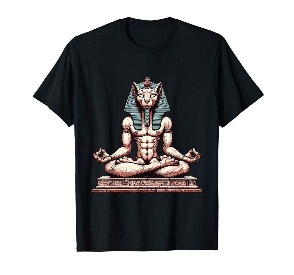 Meditation Sphynx Yoga Pose Relaxing T-Shirt - Novelty Apparel Unisex - T-Shirt, Sweatshirt, Hoodie