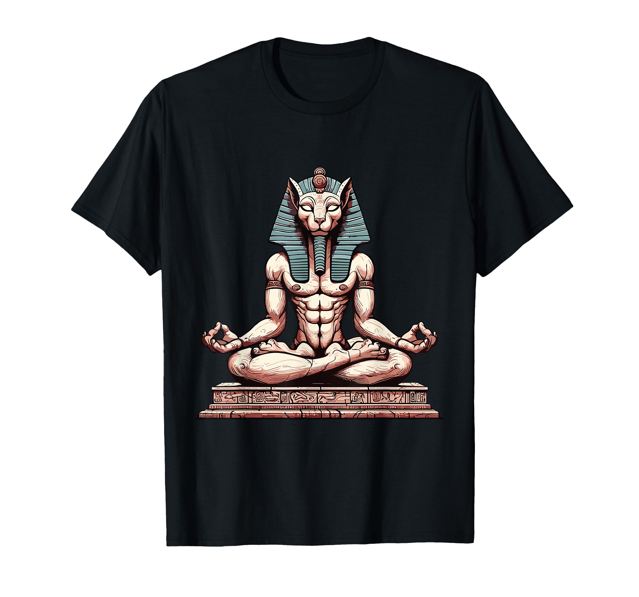 Meditation Sphynx Yoga Pose Relaxing T-Shirt - Novelty Apparel Unisex - T-Shirt, Sweatshirt, Hoodie