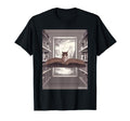 Totally Weird Tees Cat Library Book T-Shirt - Trendy Graphic Men Women - T-Shirt, Sweatshirt, Hoodie