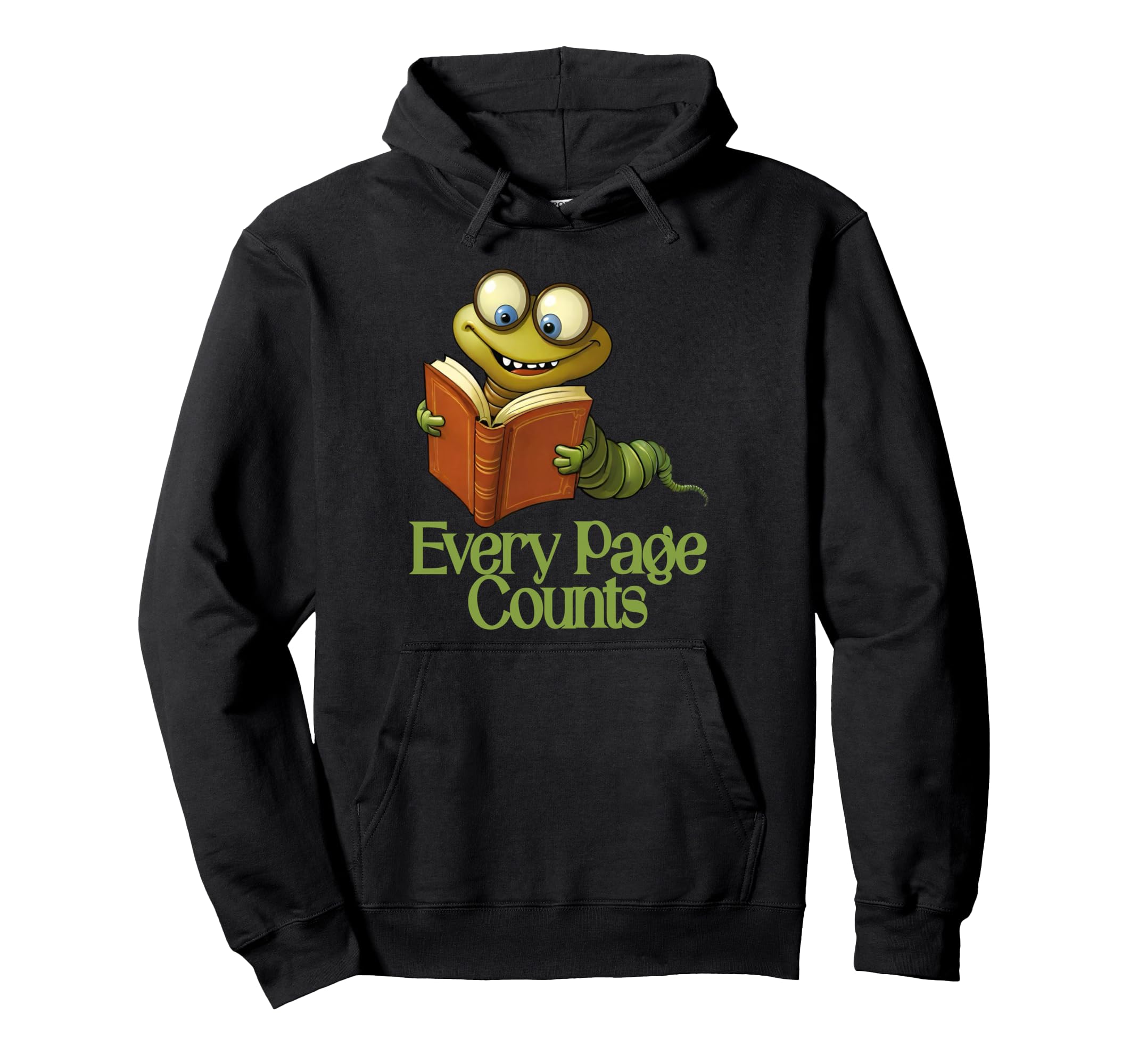 Book Worm Book Stack Reading Addict Hoodie - Minimalist Print for Adults - T-Shirt, Sweatshirt, Hoodie