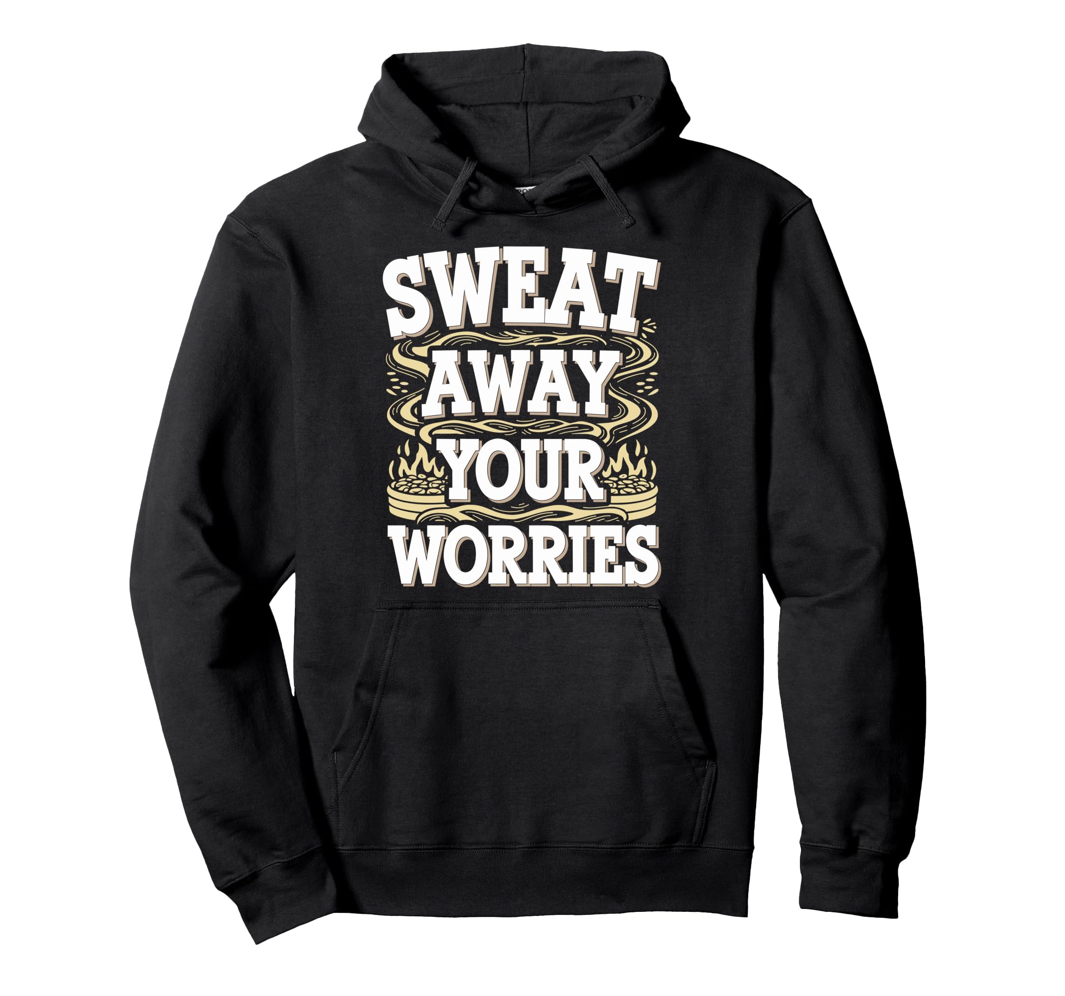 Infrared Sauna Sweat Therapy Spa Day Detox Hoodie - Unique Graphic Unisex - T-Shirt, Sweatshirt, Hoodie