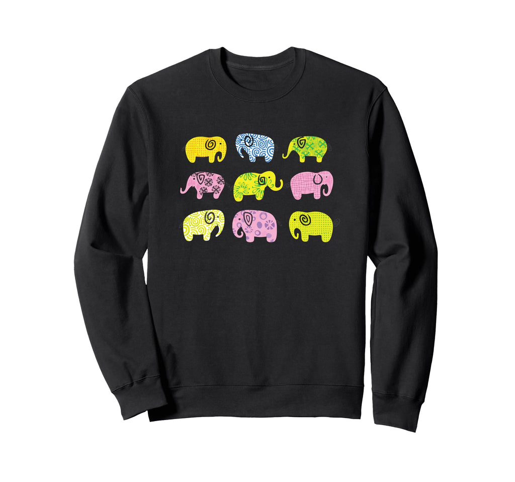 Elephant Art Yoga Meditation Sweatshirt - Streetwear Style for Adults - T-Shirt, Sweatshirt, Hoodie