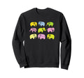 Elephant Art Yoga Meditation Sweatshirt - Streetwear Style for Adults - T-Shirt, Sweatshirt, Hoodie