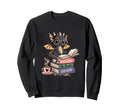 Funny Dragon Read Books Be Kind Stay Sweatshirt - Trendy Graphic Unisex - T-Shirt, Sweatshirt, Hoodie