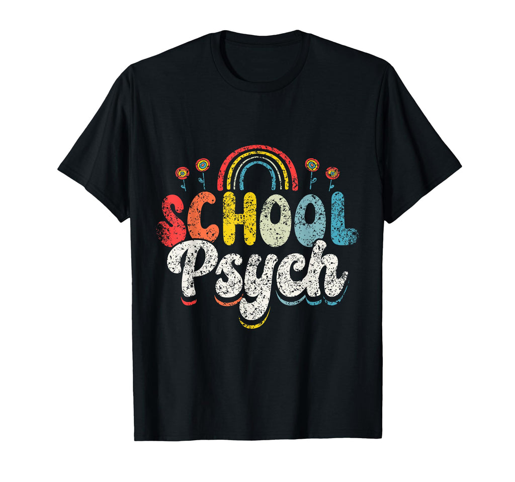 School Psych Teacher Psychology Class T-Shirt - Minimalist Print Men Women - T-Shirt, Sweatshirt, Hoodie