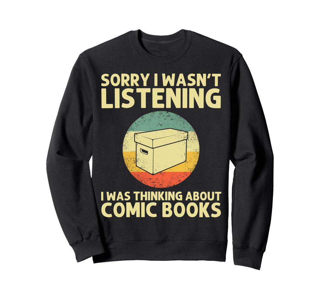 Comic Book Comic Book Lovers Sweatshirt - Minimalist Print for Adults - T-Shirt, Sweatshirt, Hoodie