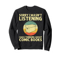 Comic Book Comic Book Lovers Sweatshirt - Minimalist Print for Adults - T-Shirt, Sweatshirt, Hoodie