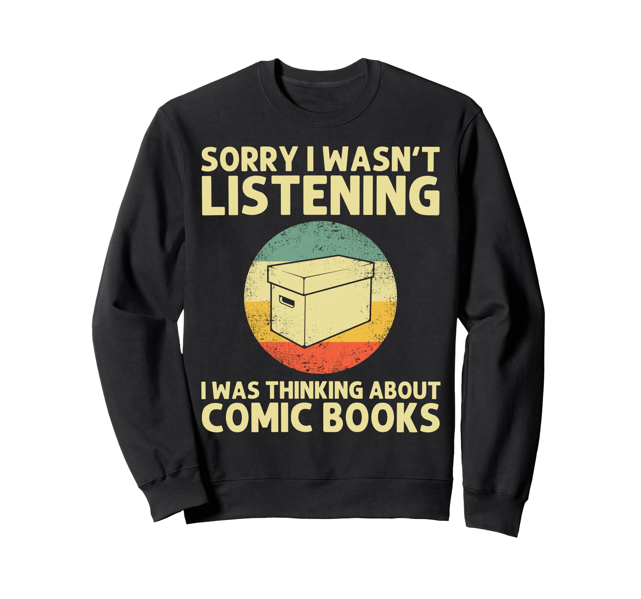 Comic Book Comic Book Lovers Sweatshirt - Minimalist Print for Adults - T-Shirt, Sweatshirt, Hoodie