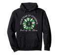 End Stigma Mental Health Green Ribbon Hoodie - Graphic Print Men Women - T-Shirt, Sweatshirt, Hoodie