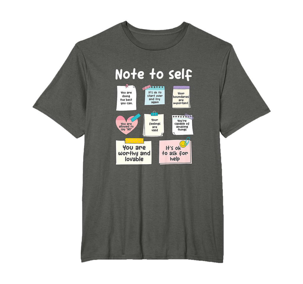 Note To Self Psychologist Psychology T-Shirt - Streetwear Style Men Women - T-Shirt, Sweatshirt, Hoodie