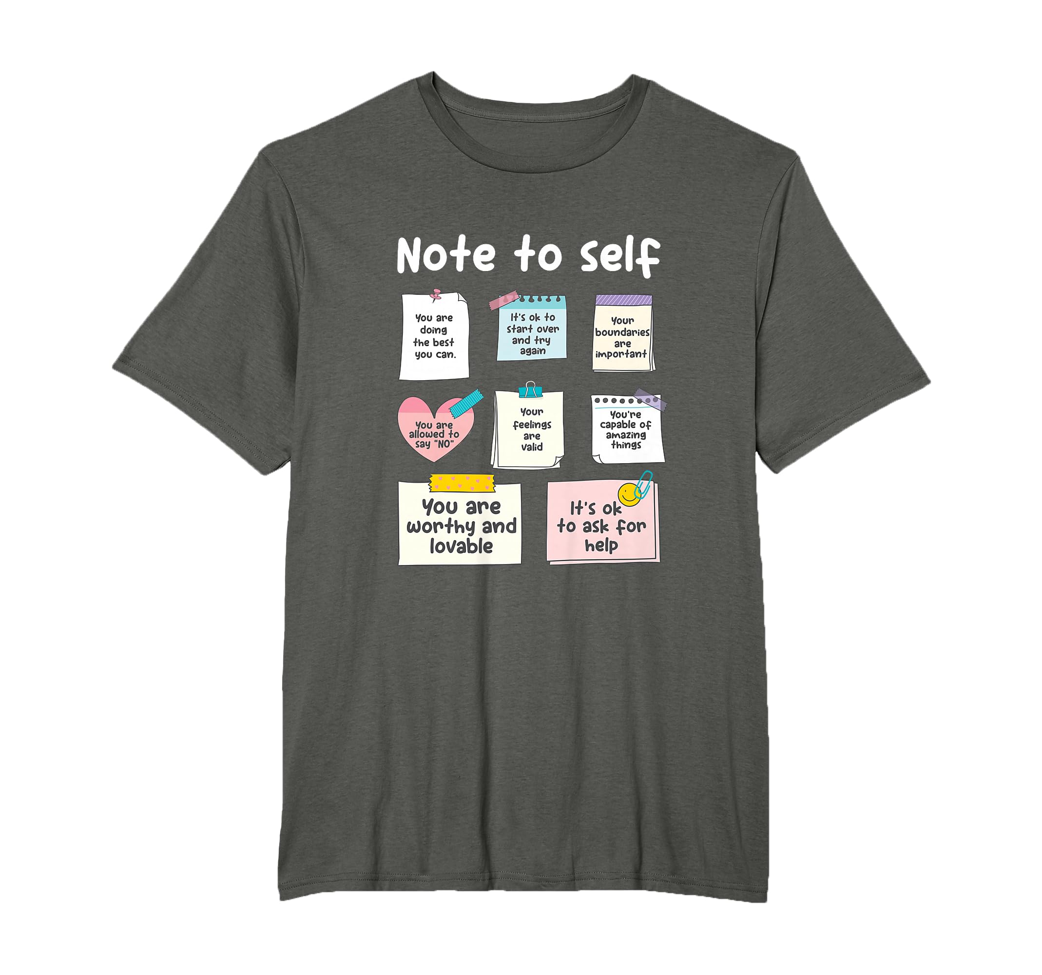 Note To Self Psychologist Psychology T-Shirt - Streetwear Style Men Women - T-Shirt, Sweatshirt, Hoodie