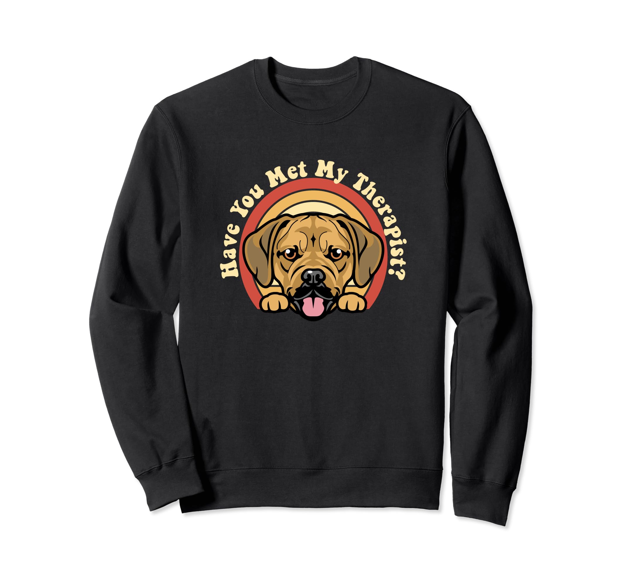 Emotional Support Therapy Dog Sweatshirt - Aesthetic Graphic for Adults - T-Shirt, Sweatshirt, Hoodie