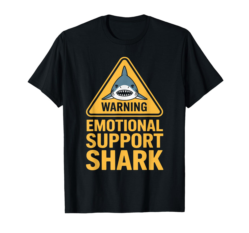 Emotional Support Shark Do Not Pet Gifts Hoodie - Trendy Graphic for Adults - T-Shirt, Sweatshirt, Hoodie