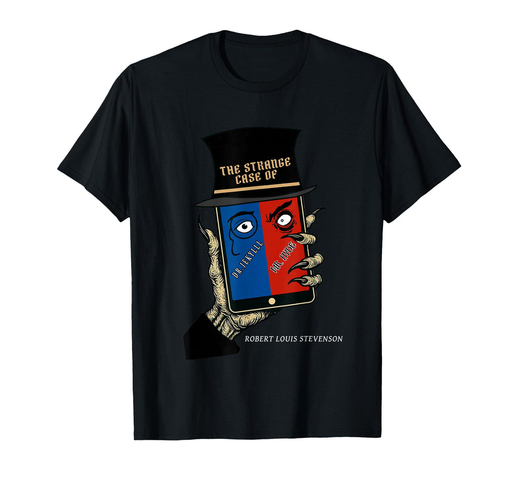 Strange Case Jekyll And Hyde Literature T-Shirt - Graphic Print Unisex - T-Shirt, Sweatshirt, Hoodie