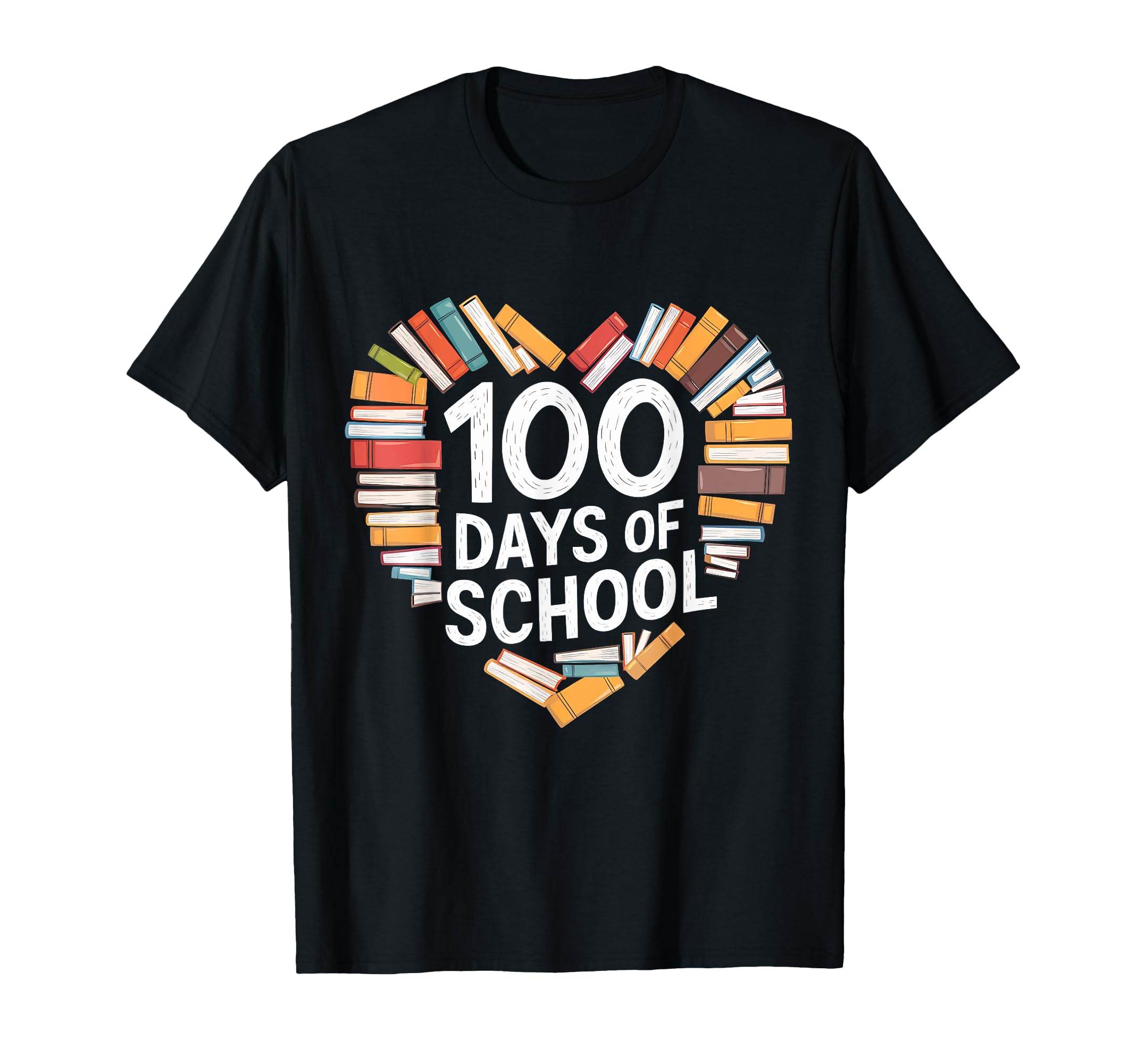 Funny 100 Days Books Reading T-Shirt - Casual Everyday Wear Men Women - T-Shirt, Sweatshirt, Hoodie
