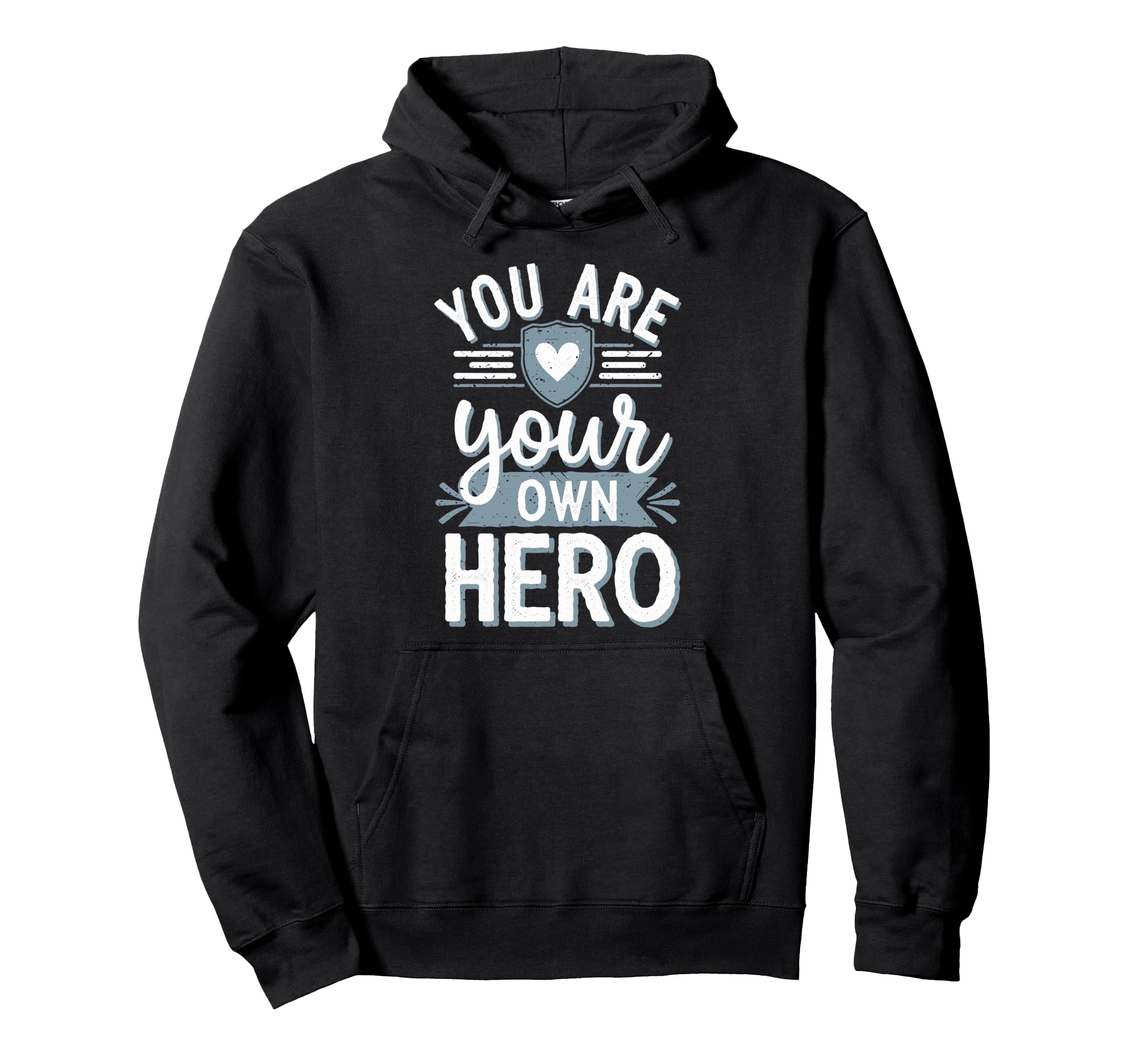Self Love Empowerment Self Care Positive Hoodie - Custom Art Print Unisex - T-Shirt, Sweatshirt, Hoodie