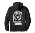 Emotional Support Human Do Not Pet Sweatshirt - Unique Graphic Men Women - T-Shirt, Sweatshirt, Hoodie