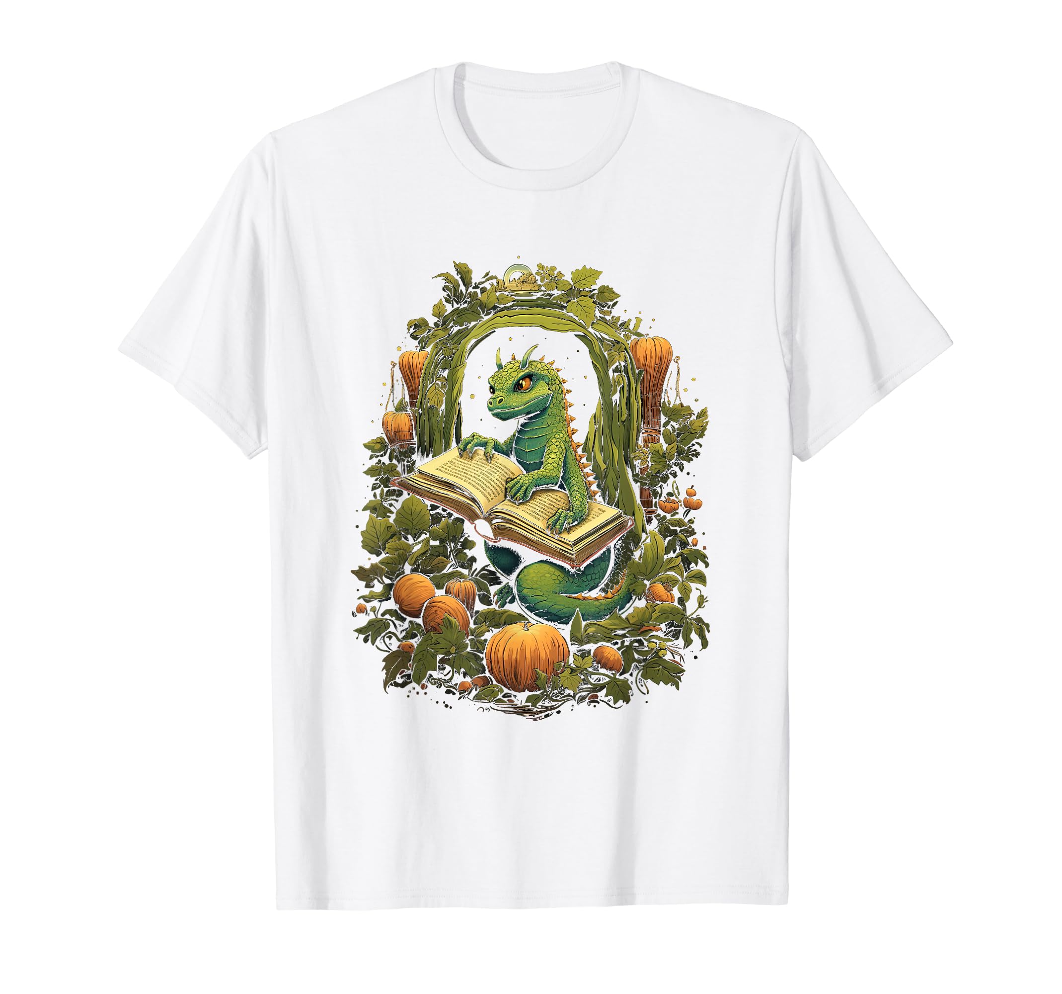Book Dragon Reading Books Bookworm T-Shirt - Aesthetic Graphic Men Women - T-Shirt, Sweatshirt, Hoodie