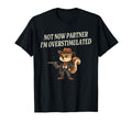 Funny Squirrel Cowboy Not Now Partner Im T-Shirt - Graphic Print Men Women - T-Shirt, Sweatshirt, Hoodie