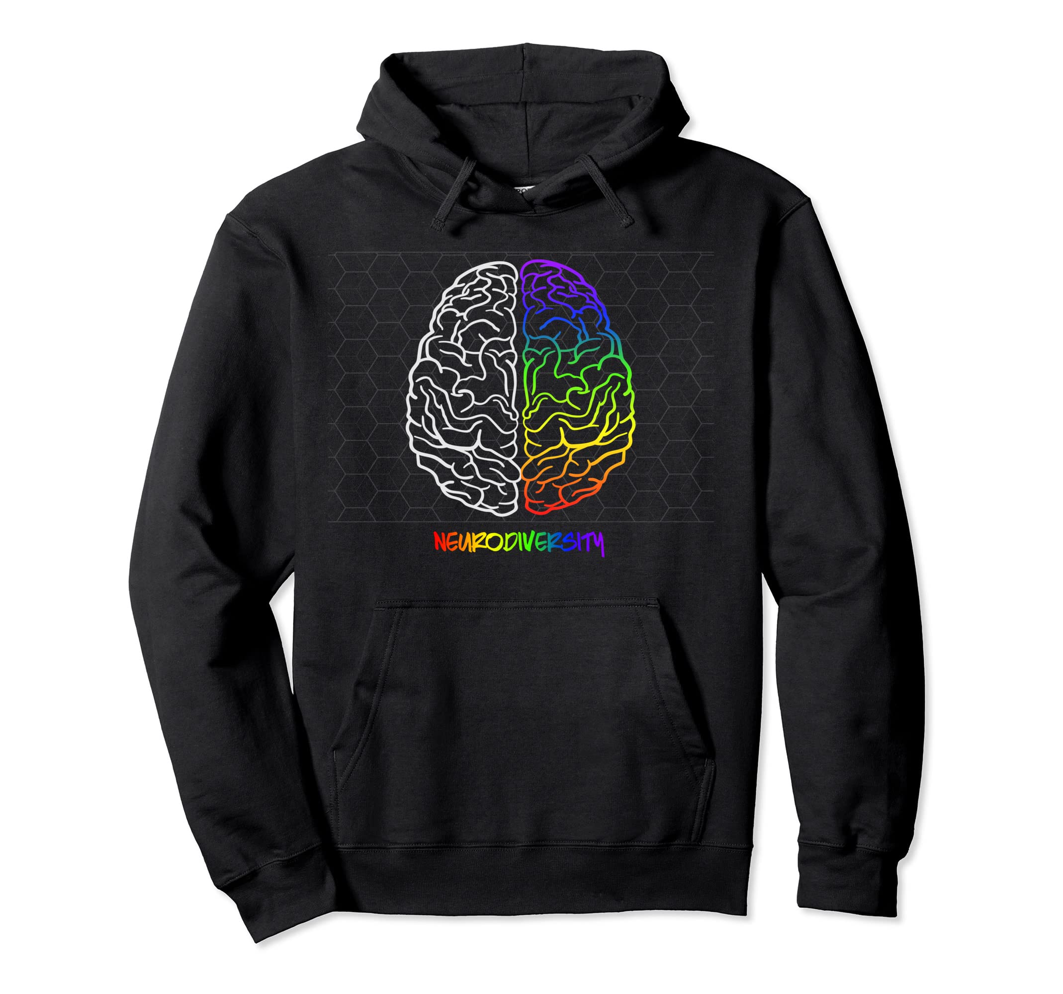 Embrace Neurodiversity Autism Adhd Asd Hoodie - Unique Graphic for Adults - T-Shirt, Sweatshirt, Hoodie