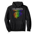 Celebrate Neurodiversity Autism Adhd Hoodie - Unique Graphic Men Women - T-Shirt, Sweatshirt, Hoodie
