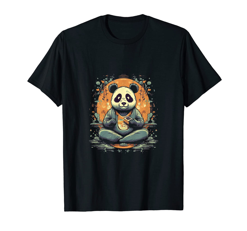 Yoga Meditation Panda Mindfulness Zen T-Shirt - Graphic Print for Adults - T-Shirt, Sweatshirt, Hoodie