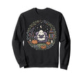 Halloween Ghost Reading Book Lover Sweatshirt - Unique Graphic for Adults - T-Shirt, Sweatshirt, Hoodie