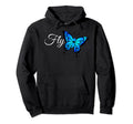 Mental Health Awareness Semicolon Hoodie - Graphic Print Men Women - T-Shirt, Sweatshirt, Hoodie