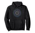 Colorful Mandala Pattern Geometry Hoodie - Novelty Apparel for Adults - T-Shirt, Sweatshirt, Hoodie
