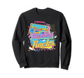 80S Reading Teacher Reading Book Sweatshirt - Fun Novelty Design Men Women - T-Shirt, Sweatshirt, Hoodie