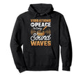 Singing Bowl Vibrations Peace Hoodie - Casual Everyday Wear for Adults - T-Shirt, Sweatshirt, Hoodie