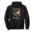 Please Chew Quieter Funny Sarcasm Hoodie - Streetwear Style for Adults - T-Shirt, Sweatshirt, Hoodie