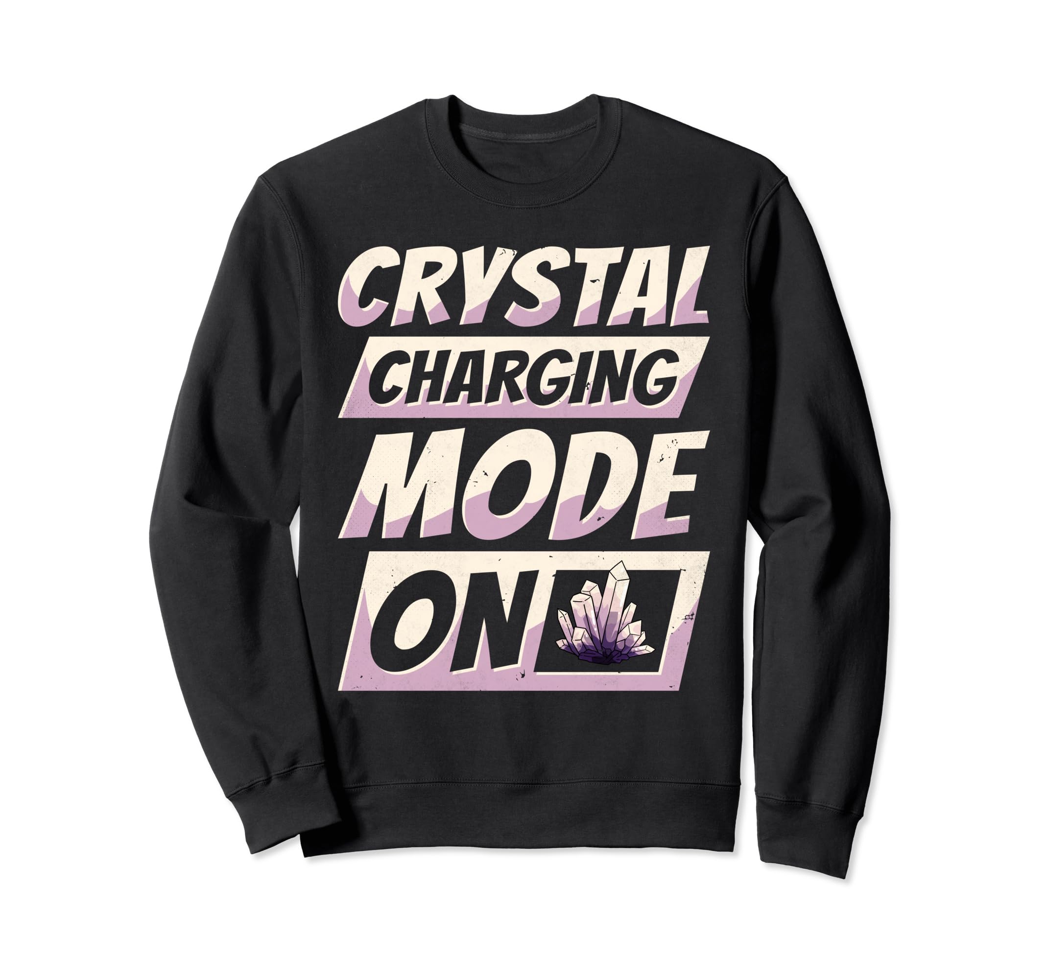 Healing Crystal Charging Mode Sweatshirt - Custom Art Print Unisex - T-Shirt, Sweatshirt, Hoodie