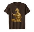 Scholar Duck Reading Books T-Shirt - Casual Everyday Wear Men Women - T-Shirt, Sweatshirt, Hoodie