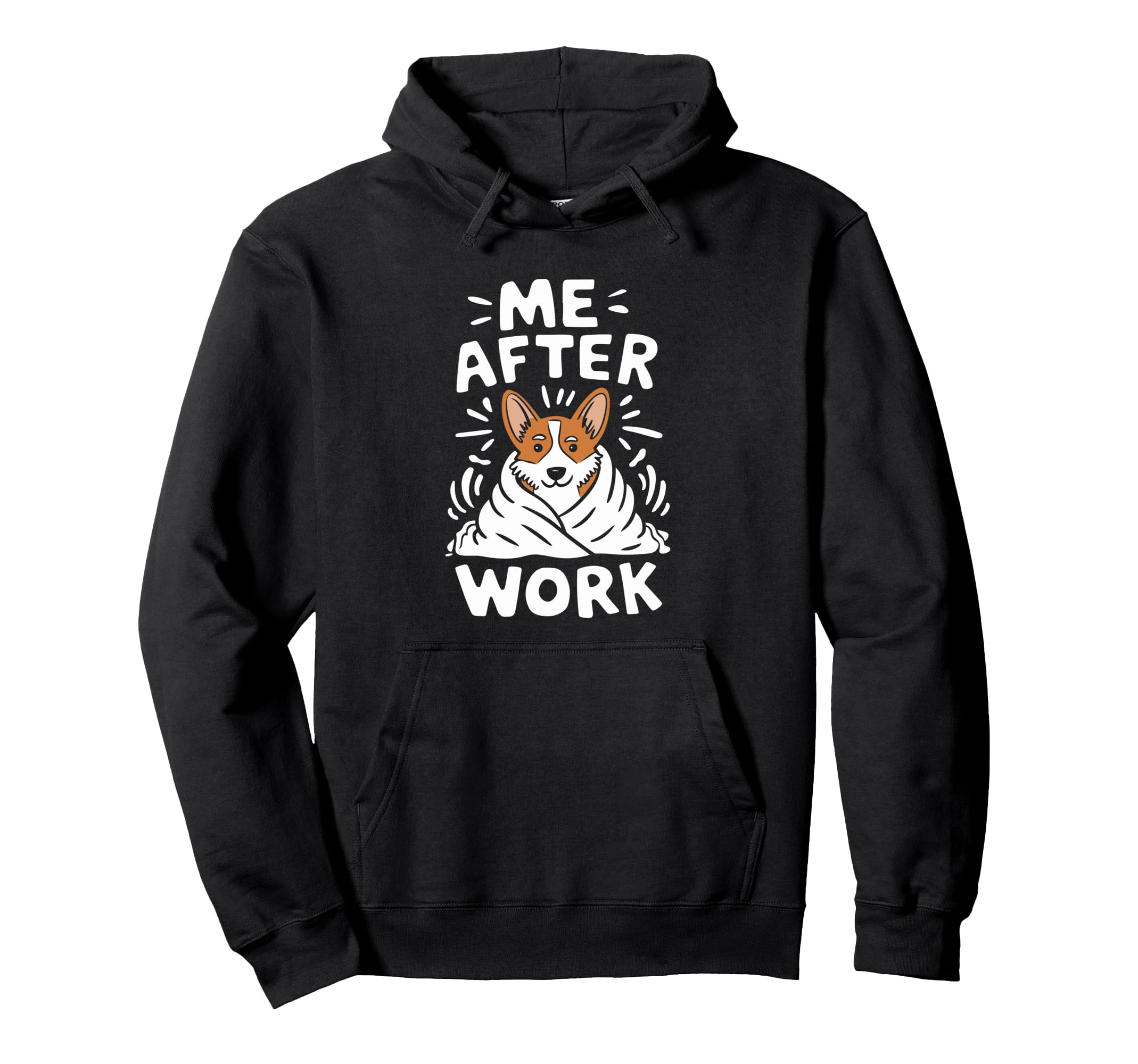 Me After Work Funny Overstimulated Hoodie - Aesthetic Graphic for Adults - T-Shirt, Sweatshirt, Hoodie