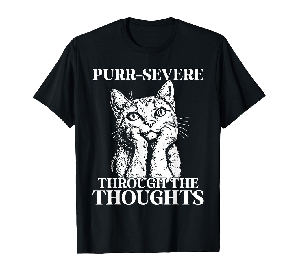 Funny Cat Overthinkers And Deep Minds T-Shirt - Aesthetic Graphic Men Women - T-Shirt, Sweatshirt, Hoodie
