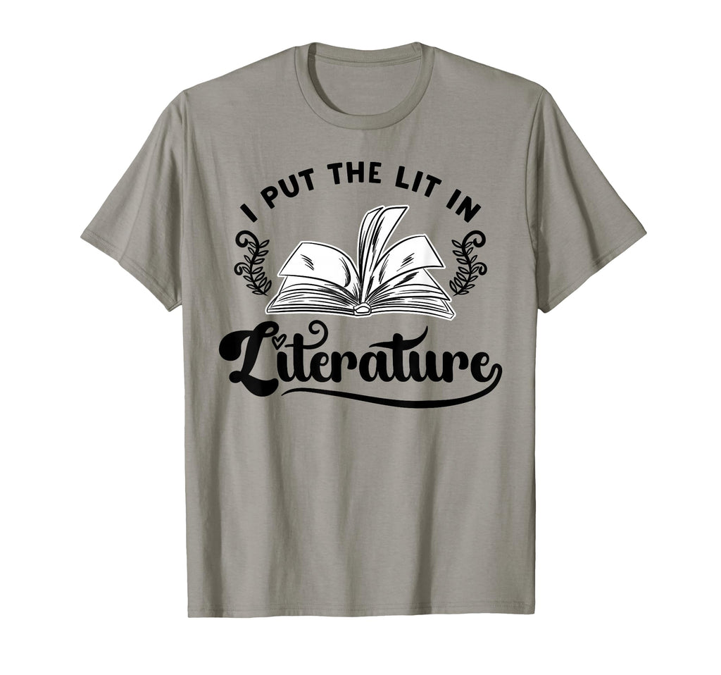 Funny Literary I Set Lit Literature T-Shirt - Novelty Apparel Men Women - T-Shirt, Sweatshirt, Hoodie
