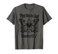 Sarcastic Antisocial Butterfly T-Shirt - Graphic Print for Adults - T-Shirt, Sweatshirt, Hoodie