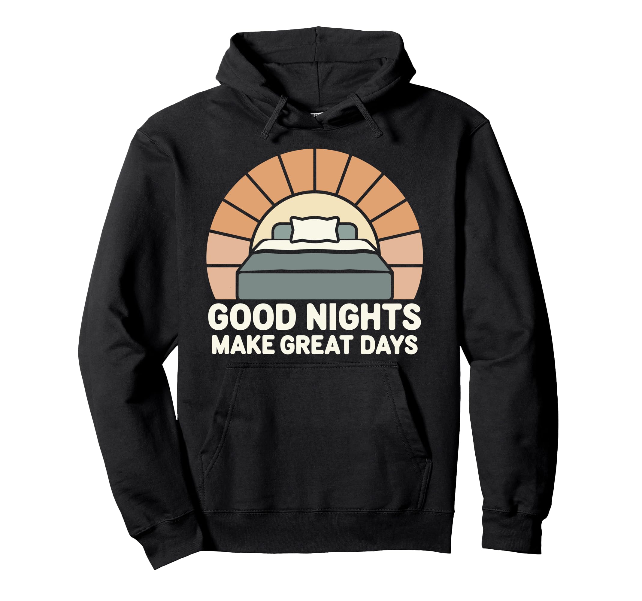 Sleep Hygiene Enthusiasts Restful Hoodie - Custom Art Print for Adults - T-Shirt, Sweatshirt, Hoodie