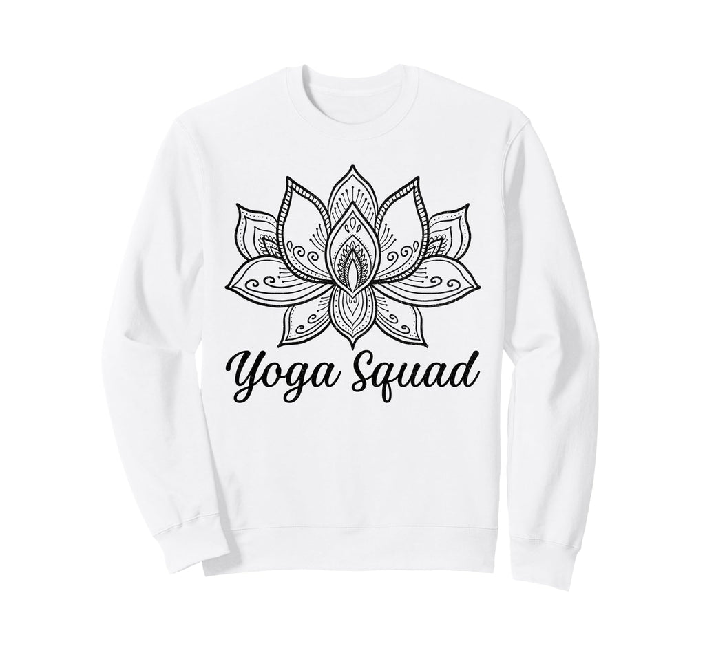Yoga Squad Spiritual Meditation Sweatshirt - Custom Art Print Men Women - T-Shirt, Sweatshirt, Hoodie