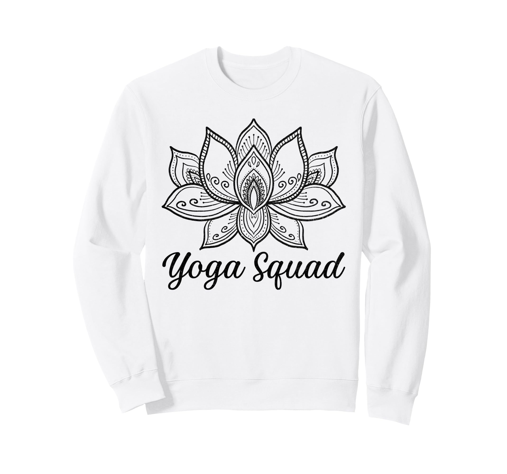 Yoga Squad Spiritual Meditation Sweatshirt - Custom Art Print Men Women - T-Shirt, Sweatshirt, Hoodie