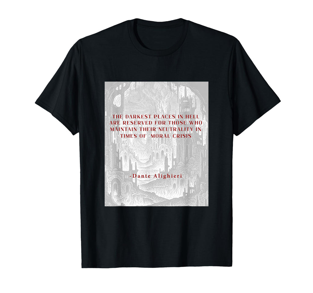 Dante Alighieri Divine Comedy T-Shirt - Fun Novelty Design Men Women - T-Shirt, Sweatshirt, Hoodie