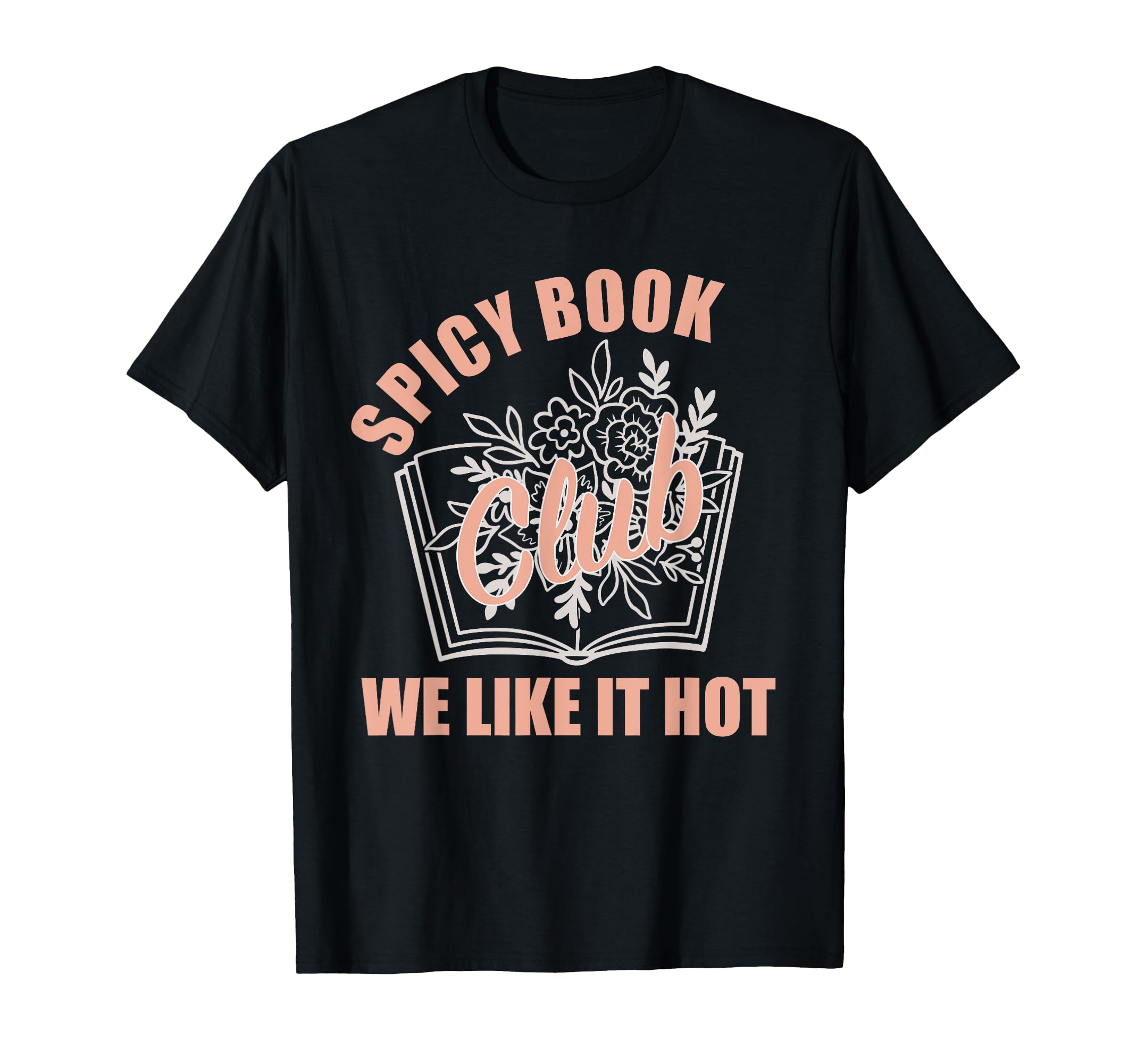 Spicy Book Club Spicy Bookish Dark T-Shirt - Trendy Graphic for Adults - T-Shirt, Sweatshirt, Hoodie