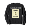 How My Brain Works Adhd Awareness Sweatshirt - Streetwear Style Unisex - T-Shirt, Sweatshirt, Hoodie